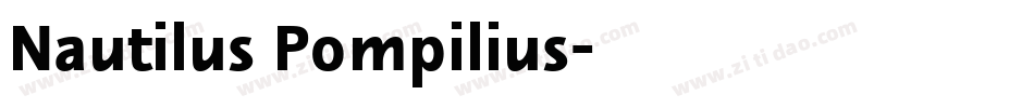 Nautilus Pompilius字体转换
